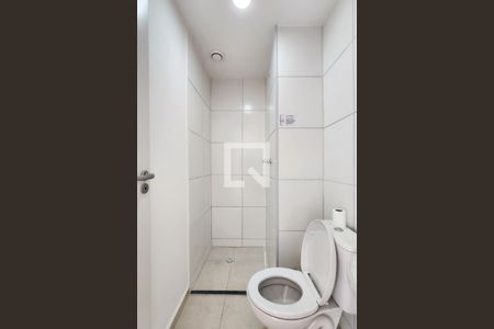 Banheiro  de kitnet/studio para alugar com 1 quarto, 33m² em Santo Cristo, Rio de Janeiro
