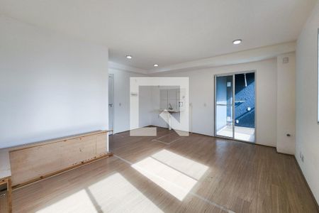 Sala - Quarto de kitnet/studio para alugar com 1 quarto, 33m² em Santo Cristo, Rio de Janeiro