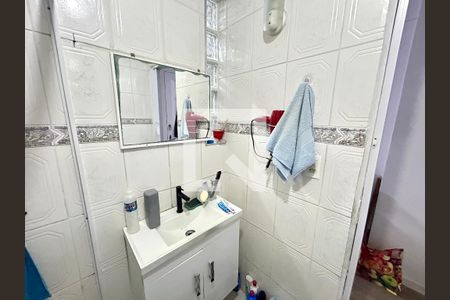 Banheiro  de kitnet/studio à venda com 1 quarto, 24m² em Centro, Guarulhos