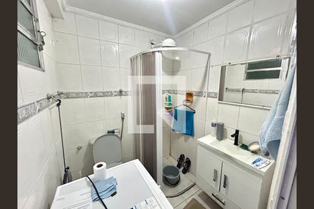 Banheiro  de kitnet/studio à venda com 1 quarto, 24m² em Centro, Guarulhos