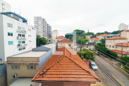 Vista da Sacada da Sala/Cozinha de apartamento para alugar com 1 quarto, 30m² em Planalto Paulista, São Paulo