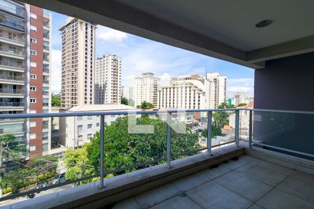 Studio - Varanda de apartamento para alugar com 1 quarto, 49m² em Campo Belo, São Paulo