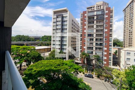 Studio - Varanda de apartamento para alugar com 1 quarto, 49m² em Campo Belo, São Paulo