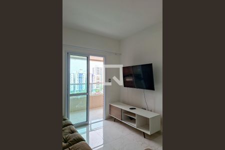 Sala de apartamento para alugar com 1 quarto, 53m² em Vila Assuncao, Praia Grande