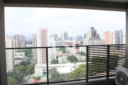 Varanda de kitnet/studio à venda com 1 quarto, 28m² em Pompeia, São Paulo