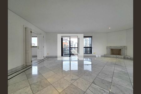 Sala de apartamento para alugar com 4 quartos, 260m² em Indianópolis, São Paulo