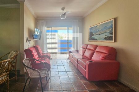 Sala de apartamento para alugar com 2 quartos, 120m² em Loteamento Joao Batista Juliao, Guarujá