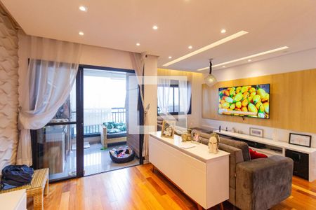 Sala de apartamento à venda com 2 quartos, 72m² em Vila Osasco, Osasco