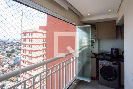 Varanda/Area de Serviço de apartamento à venda com 2 quartos, 56m² em Centro, Diadema
