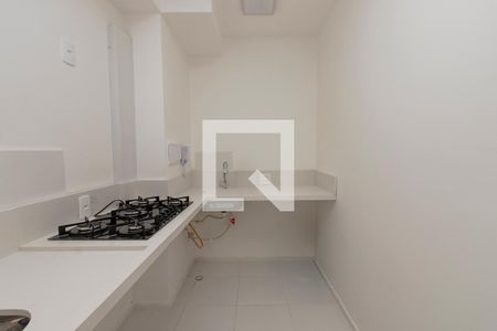 Sala/ Cozinha de apartamento para alugar com 2 quartos, 32m² em Jardim Caravelas, São Paulo