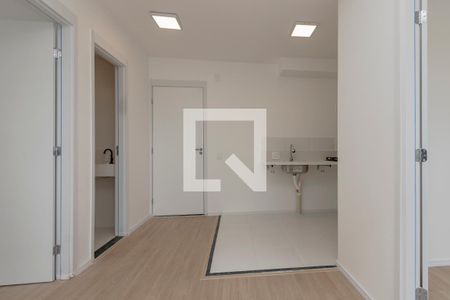 Sala/ Cozinha de apartamento para alugar com 2 quartos, 32m² em Jardim Caravelas, São Paulo