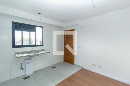 Sala-Cozinha de apartamento para alugar com 2 quartos, 38m² em Vila Cruzeiro, São Paulo