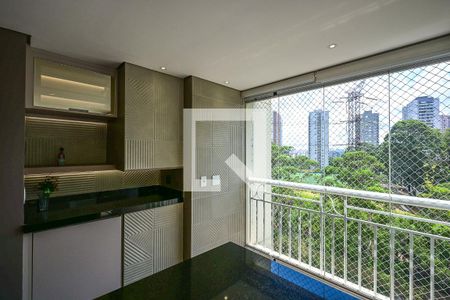 Varanda de apartamento à venda com 3 quartos, 142m² em Vila Andrade, São Paulo