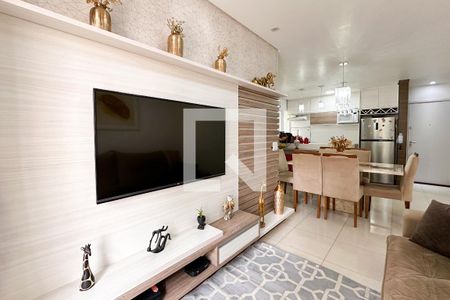 Sala de apartamento à venda com 3 quartos, 77m² em Vila Margarida, São Bernardo do Campo