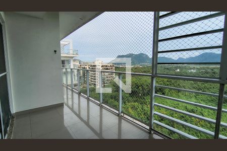 Varanda de apartamento à venda com 4 quartos, 180m² em Recreio dos Bandeirantes, Rio de Janeiro