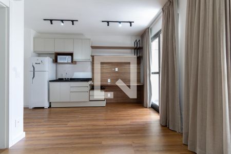 Sala de apartamento para alugar com 1 quarto, 32m² em Vila Gumercindo, São Paulo