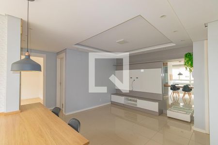 Sala/Cozinha de apartamento para alugar com 2 quartos, 53m² em Fátima, Canoas
