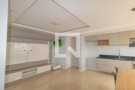 Sala/Cozinha de apartamento para alugar com 2 quartos, 53m² em Fátima, Canoas