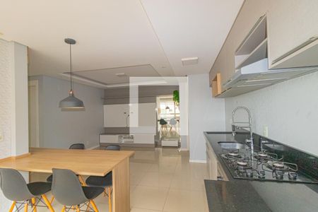 Sala/Cozinha de apartamento para alugar com 2 quartos, 53m² em Fátima, Canoas