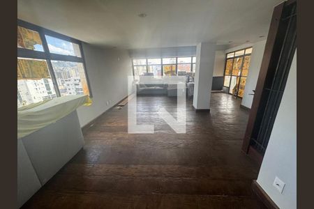 Sala primeiro nivel de apartamento à venda com 3 quartos, 220m² em Lourdes, Belo Horizonte