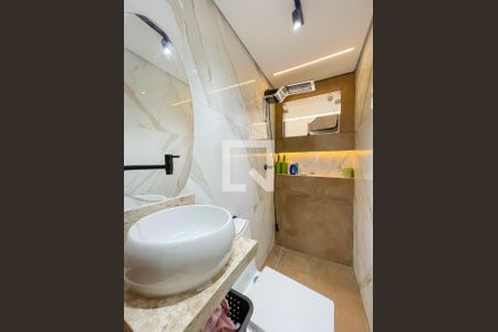 Banheiro da Suíte de apartamento à venda com 2 quartos, 100m² em Centro, Osasco