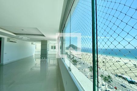 Sala  de apartamento para alugar com 4 quartos, 200m² em Copacabana, Rio de Janeiro