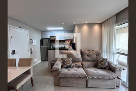 Sala de estar de apartamento à venda com 2 quartos, 60m² em Jardim Umuarama, São Paulo