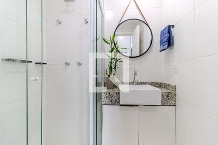 Banheiro de kitnet/studio para alugar com 1 quarto, 30m² em Centro Histórico de São Paulo, São Paulo