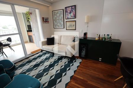 Sala de apartamento à venda com 2 quartos, 101m² em Campestre, Santo André