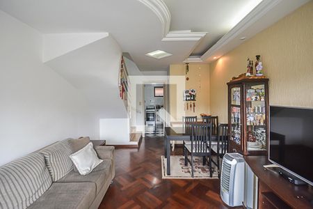 Sala de casa de condomínio à venda com 3 quartos, 126m² em Demarchi, São Bernardo do Campo