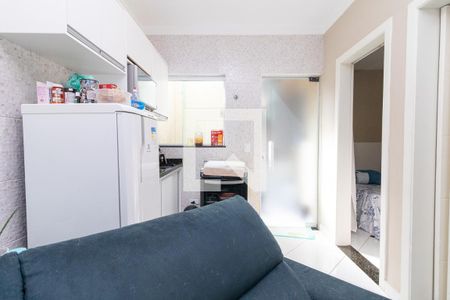 Sala/Cozinha de apartamento à venda com 2 quartos, 37m² em Vila Granada, São Paulo