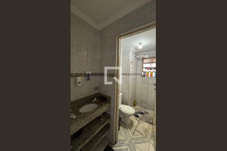 Banheiro de apartamento à venda com 2 quartos, 53m² em Jardim Santo André Cdhu, Santo André