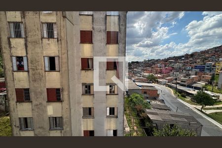 Quarto 1 Vista de apartamento à venda com 2 quartos, 53m² em Jardim Santo André Cdhu, Santo André