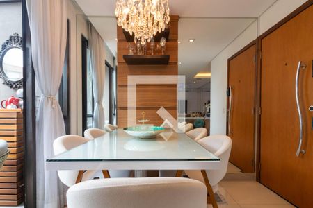 Sala de Jantar de apartamento à venda com 2 quartos, 70m² em Moema, São Paulo