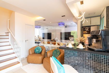 Sala de apartamento à venda com 2 quartos, 70m² em Moema, São Paulo