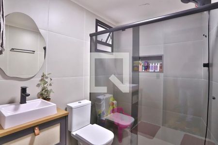 Banheiro do Quarto 1 de casa à venda com 3 quartos, 134m² em Vila Prudente, São Paulo