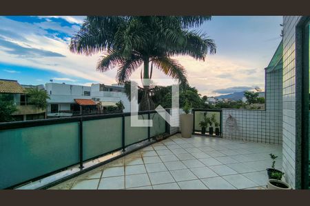 Varanda  de apartamento para alugar com 4 quartos, 312m² em Recreio dos Bandeirantes, Rio de Janeiro