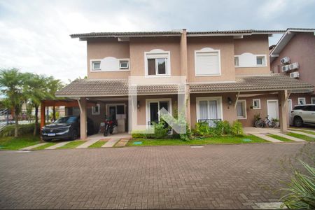 Vista da Sala de casa de condomínio à venda com 3 quartos, 124m² em Pinheiro, São Leopoldo