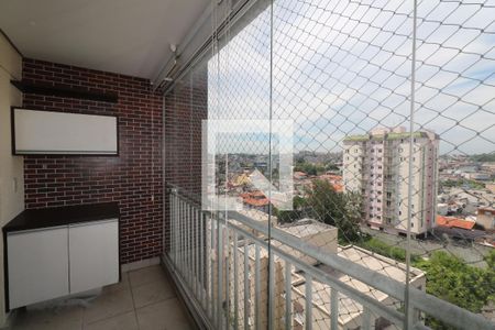 Varanda de apartamento à venda com 3 quartos, 78m² em Centro, Diadema