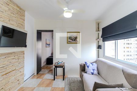 Sala de kitnet/studio à venda com 1 quarto, 33m² em República, São Paulo