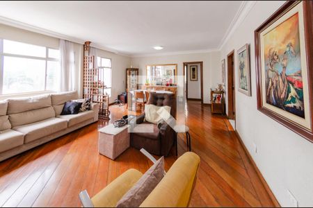 Sala de apartamento à venda com 4 quartos, 153m² em Gutierrez, Belo Horizonte