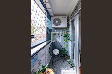 Varanda da Sala de apartamento para alugar com 4 quartos, 128m² em Padre Eustáquio, Belo Horizonte