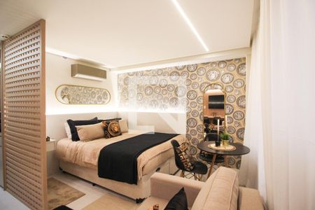 Suíte  de kitnet/studio para alugar com 1 quarto, 29m² em Indianópolis, São Paulo