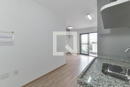 Cozinha de kitnet/studio para alugar com 1 quarto, 27m² em Santo Amaro, São Paulo