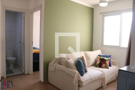 Sala de apartamento para alugar com 2 quartos, 35m² em Várzea da Barra Funda, São Paulo
