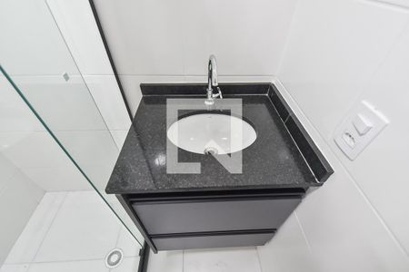 Banheiro de apartamento para alugar com 1 quarto, 27m² em Vila Dom Pedro I, São Paulo