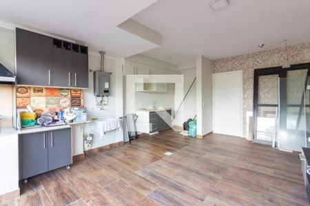 Sala  de apartamento à venda com 2 quartos, 65m² em Continental, Osasco