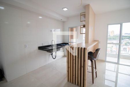 Sala/cozinha de apartamento à venda com 2 quartos, 53m² em Santana, São Paulo
