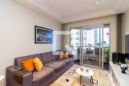 Sala de Estar de apartamento à venda com 3 quartos, 76m² em Santa Terezinha, São Paulo