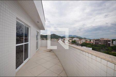 Varanda da Sala de apartamento para alugar com 3 quartos, 236m² em Vila Valqueire, Rio de Janeiro